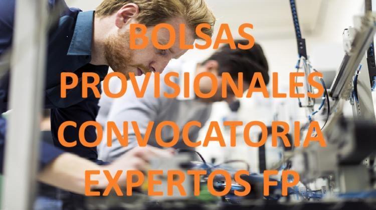 Publicación bolsa provisional profesorado experto en módulos profesionales FP IES Al-Basit