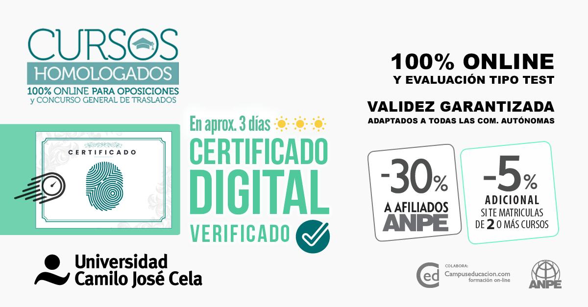 Mejora tu baremo con cursos homologados y descuento exclusivo para afiliados