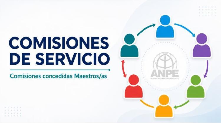MAESTROS. Comisiones de Servicio Concedidas. Nuevos listados a fecha 24-07-2026.