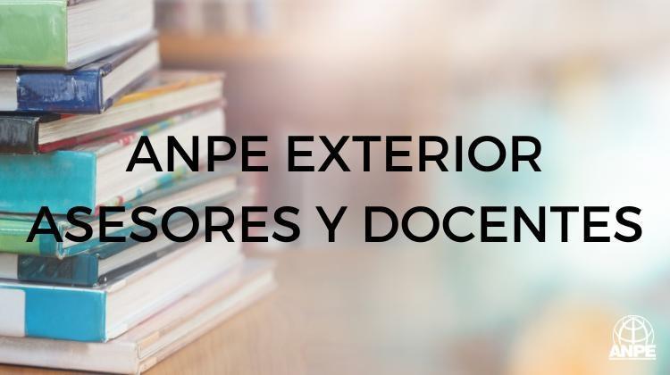 EXTERIOR. Nota informativa para asesores técnicos y docentes en el exterior. Curso 2022/2023