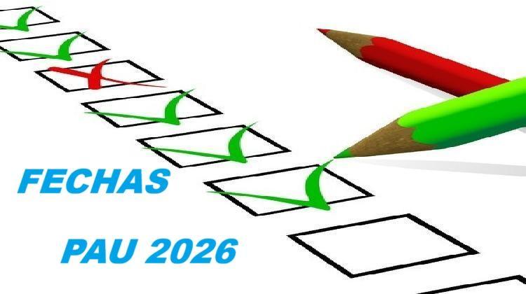 FECHAS PAU 2026 en CLM