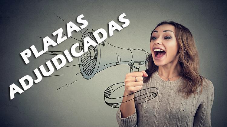 Plazas adjudicadas. Llamamiento público telemático del día 09/09/2026