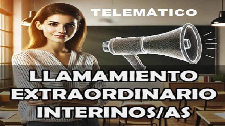 Oferta de plazas docentes EEMM disponibles mediante llamamiento público telemático 15/01/2025