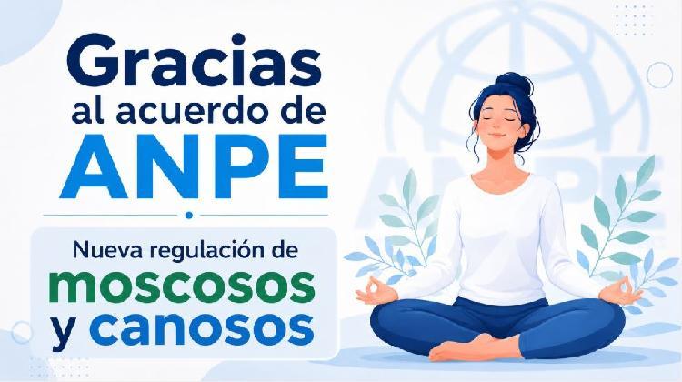 Gracias al acuerdo de ANPE. MOSCOSOS Y CANOSO. Nueva regulación. Resolución de 07/07/2026.