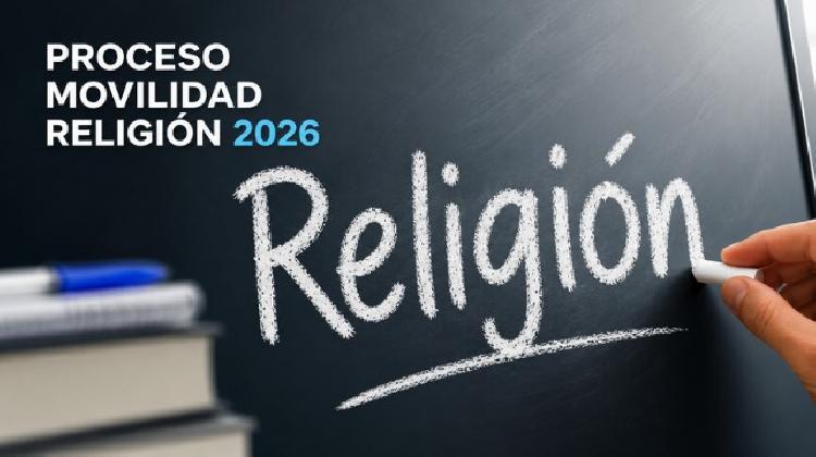 Convocatoria del proceso de movilidad del profesorado de religión 2026