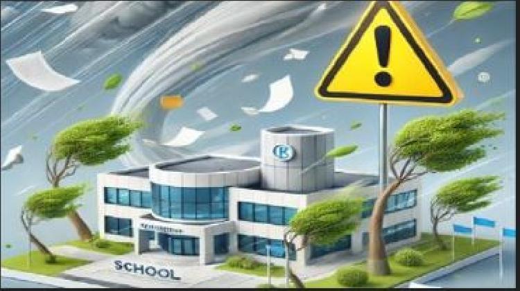 ALERTA por fenómenos meteorológicos. Comunicado de la Consejería de Educación.