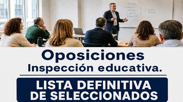 Oposiciones inspección 2026. Lista definitiva de seleccionados