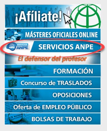 menu serviciosanpe