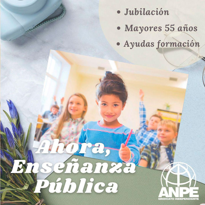 Ahora, enseñanza pública